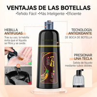 Shampoo Tinte Instantáneo Cubre Canas 500ml