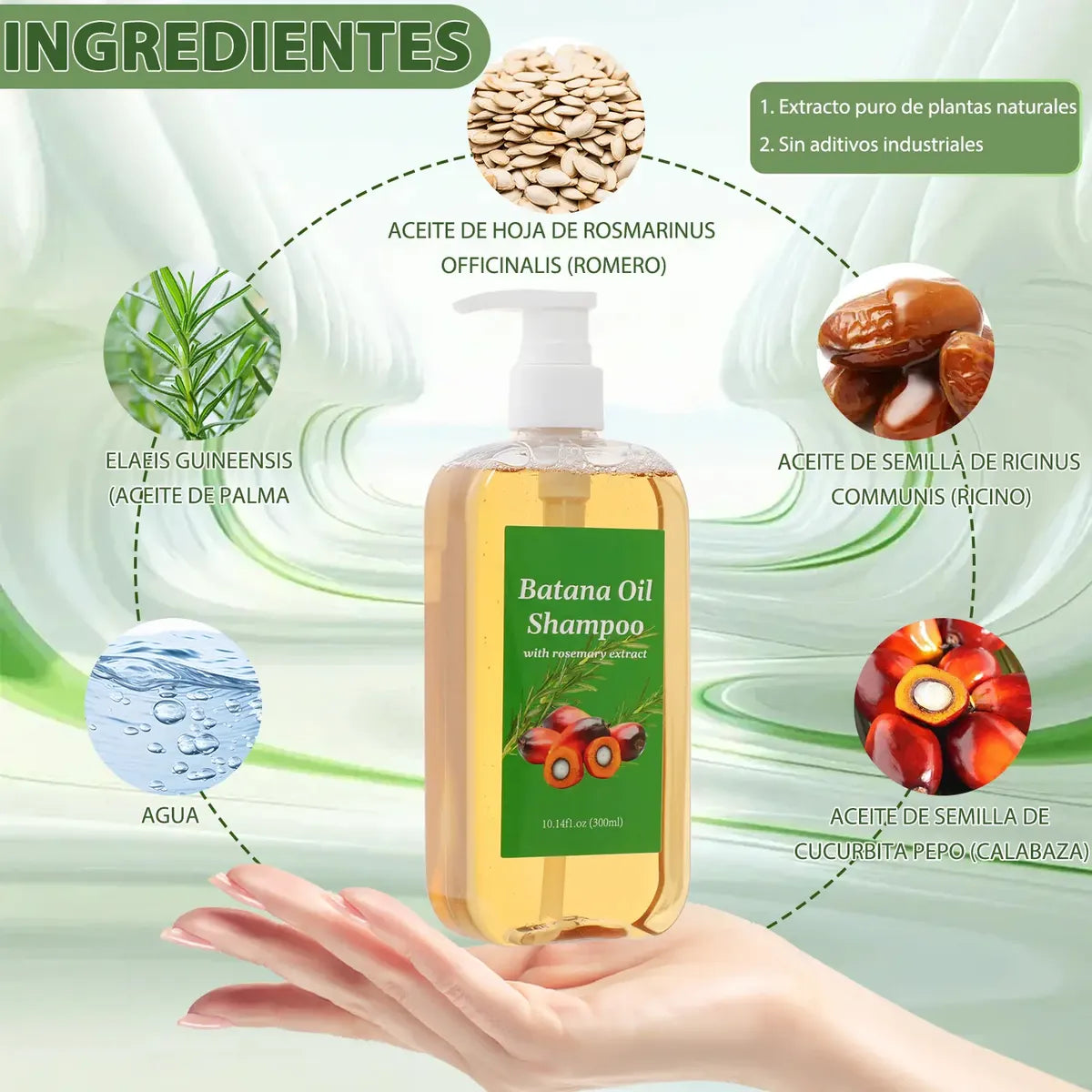 Champú Aceite De Batana Crecimiento del Cabello