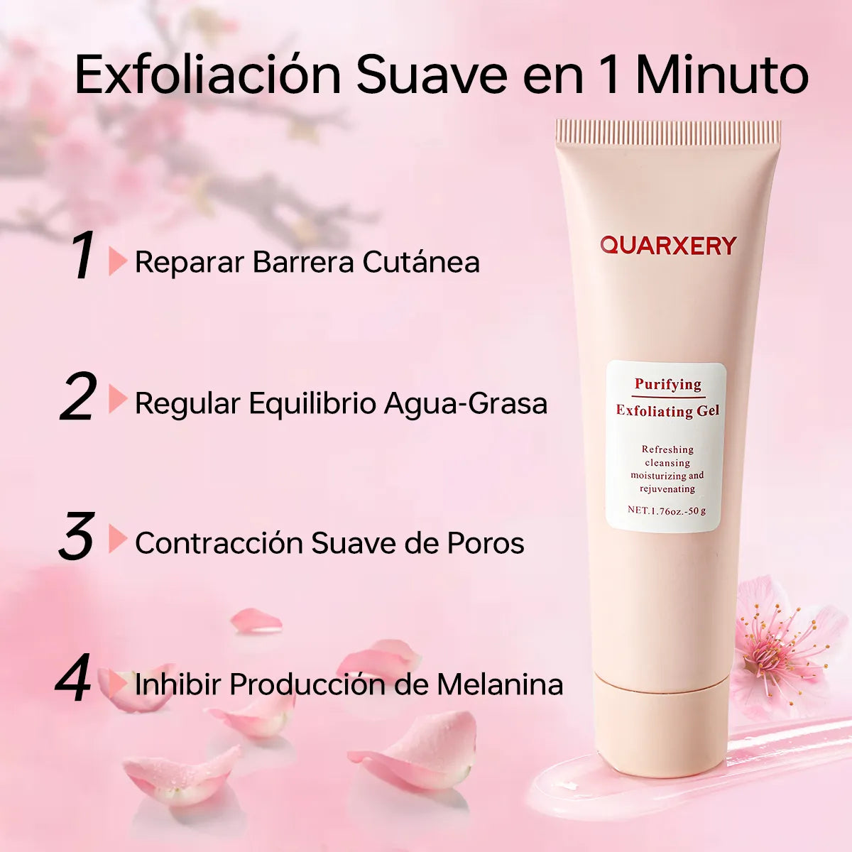 Gel Exfoliante Blanqueador Quarxery