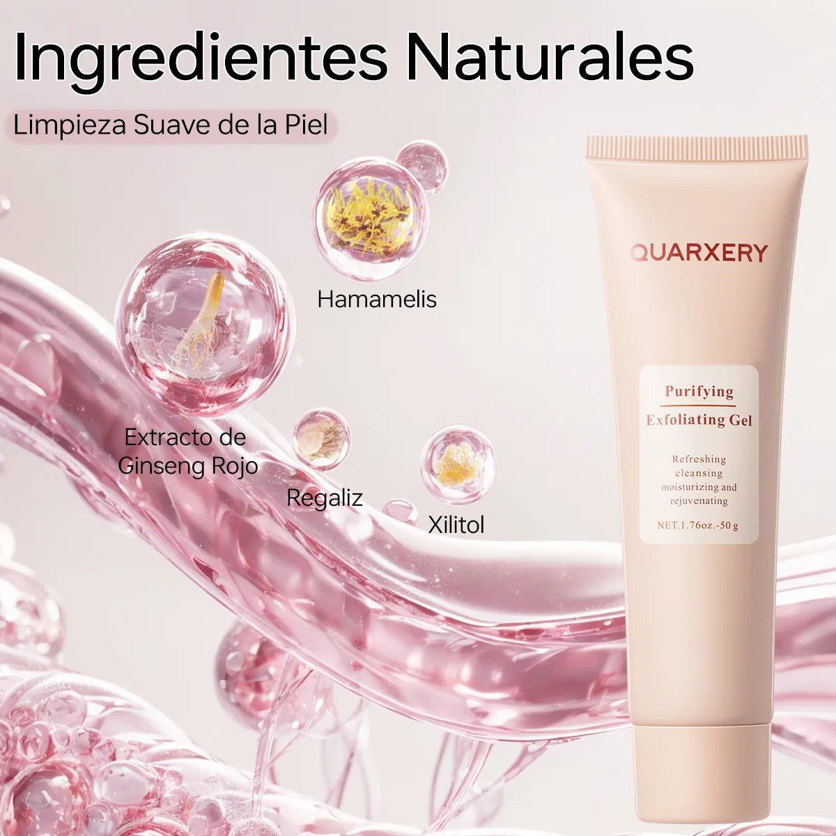Gel Exfoliante Blanqueador Quarxery
